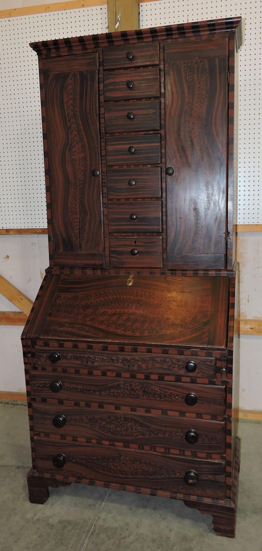 Early 1800's New England grain (1 of 4)