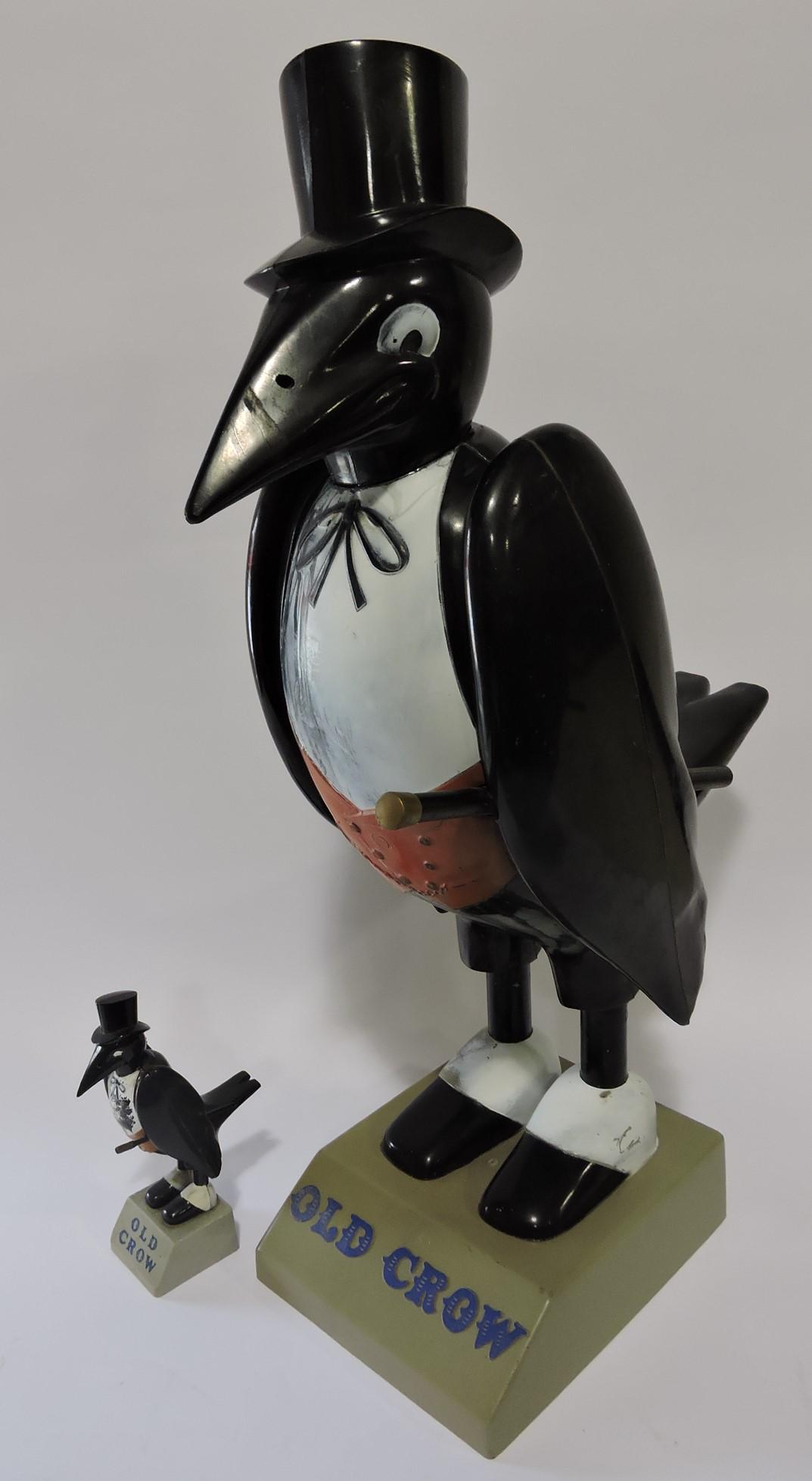 Old Crow whiskey pair of advertising (1 of 1)