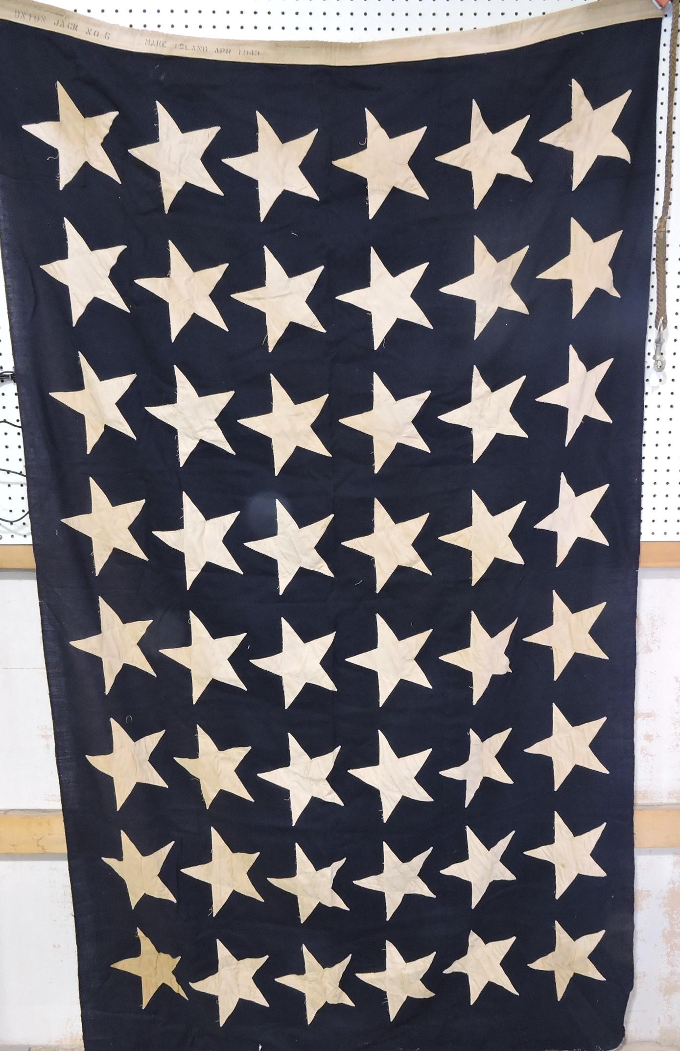 Union Jack No 6 Mare Island  Apr 1943 (1 of 3)