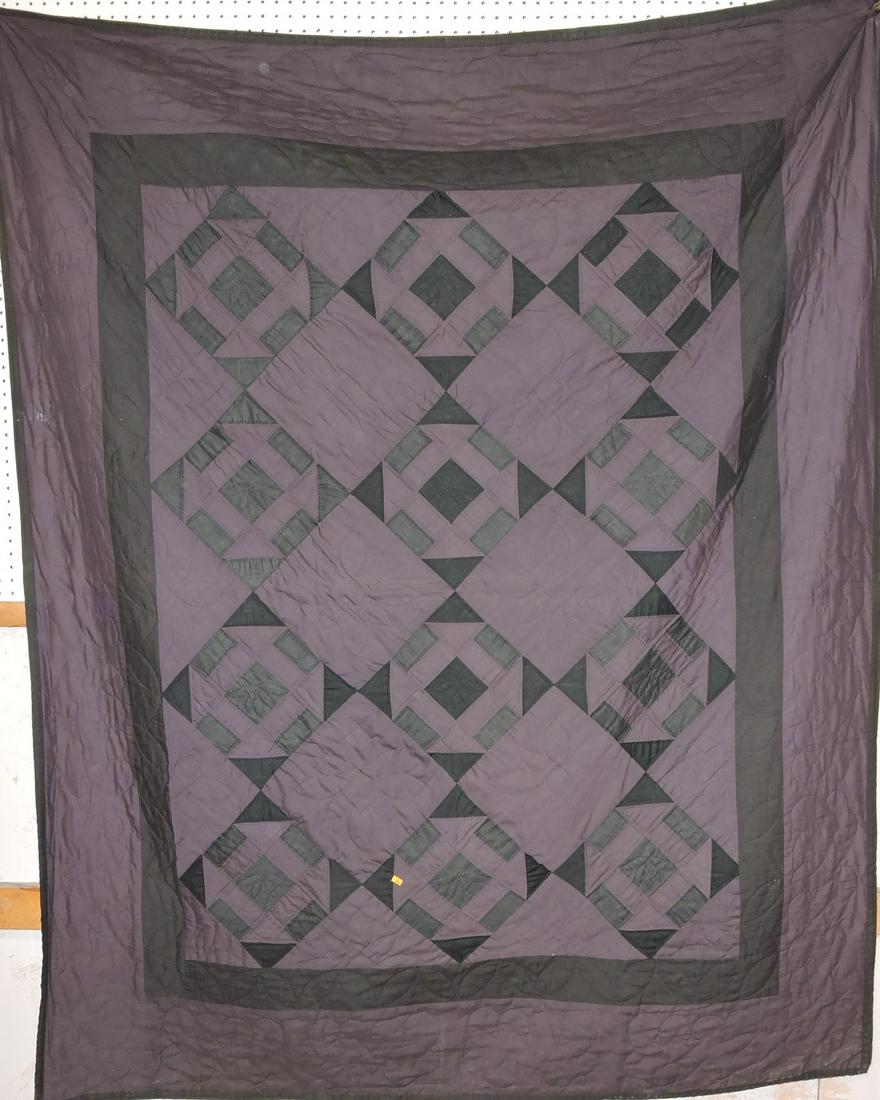 Amish quilt, 67"x80": .