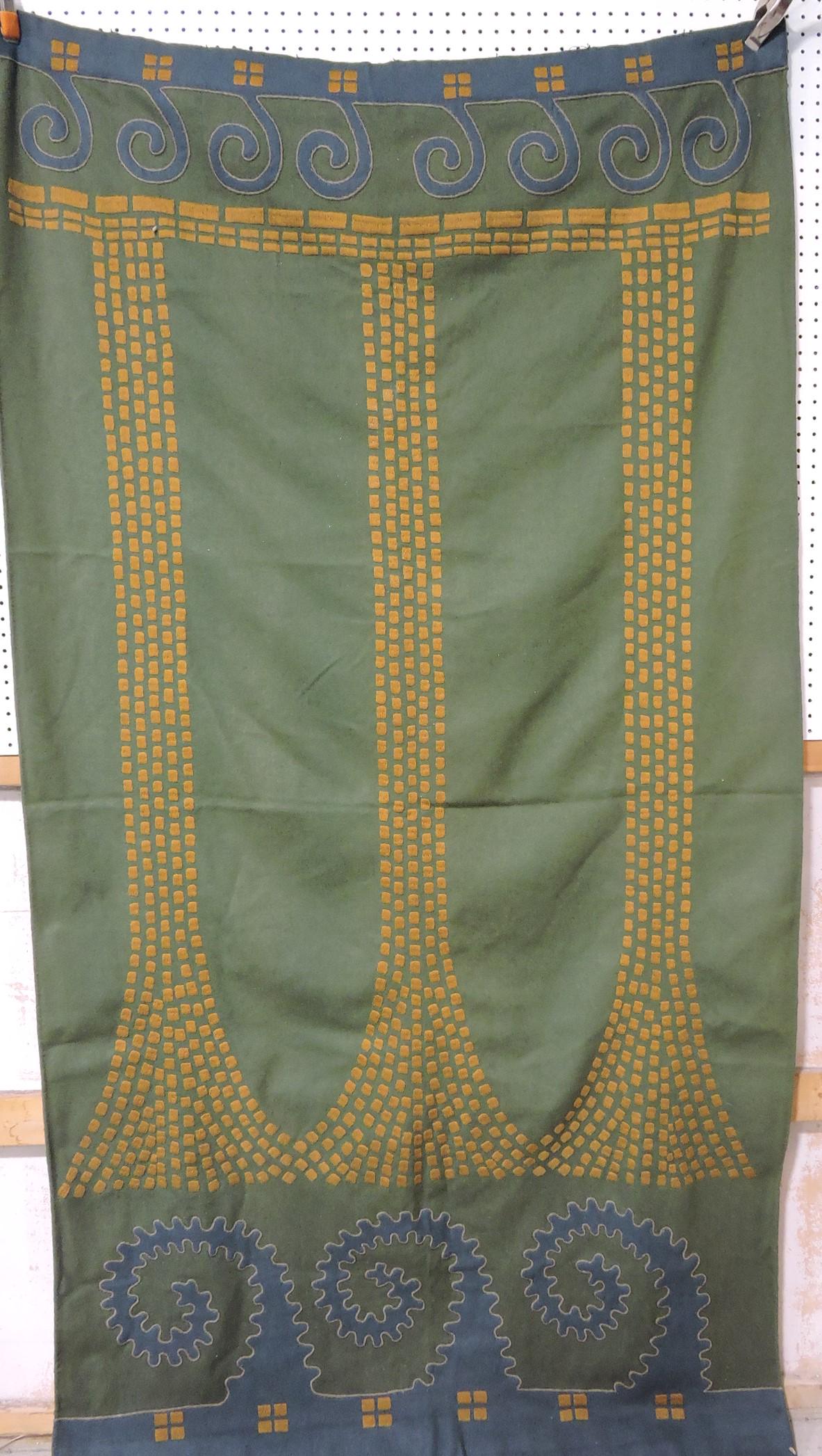 Early wall hanging textile, 50"x92" (1 of 1)