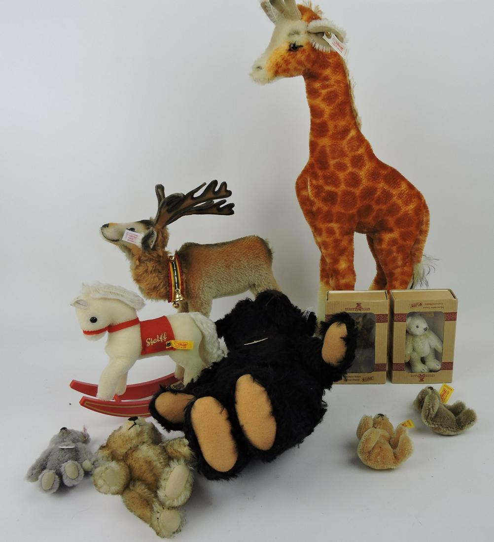 Steiff lot of 10 animals: Kodiak bear, (1 of 1)