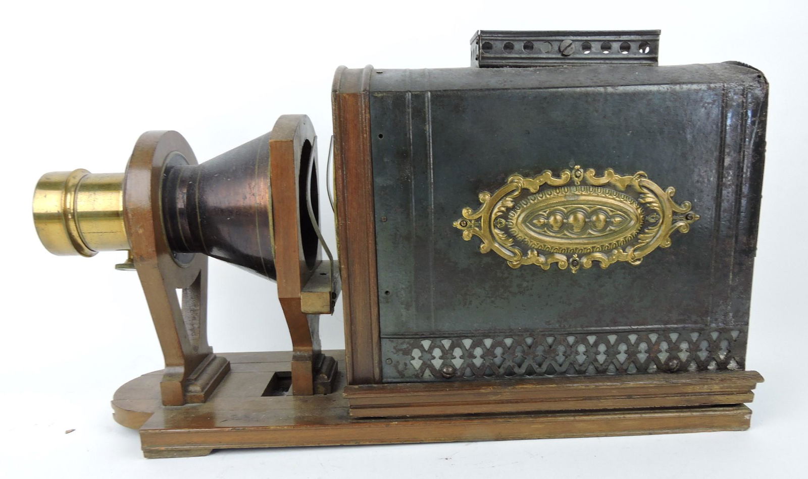 Early magic lantern projector with (1 of 1)