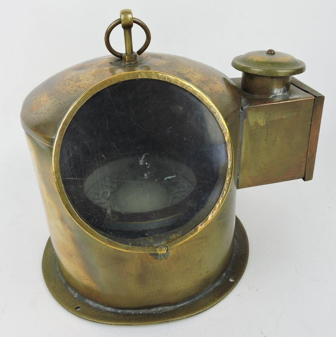 Early copper and brass binnacle (1 of 1)