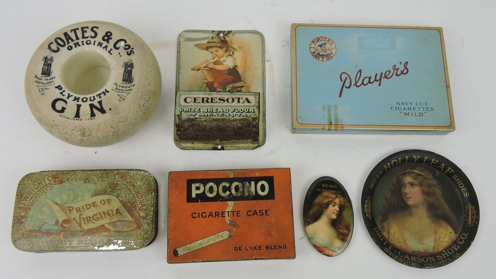 Lot of 7 advertising pieces: (1 of 1)