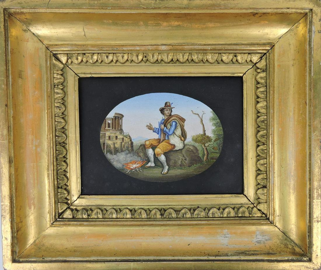 Micro-Mosaic Florentine picture, circa (1 of 3)