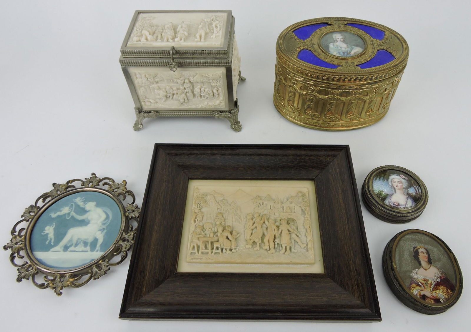 Lot of 6 items: silver mounted (1 of 9)