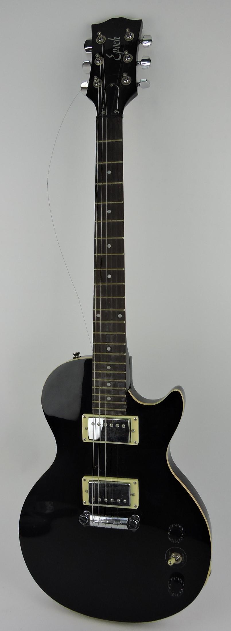 Epoch electric guitar with zipper case, (1 of 1)