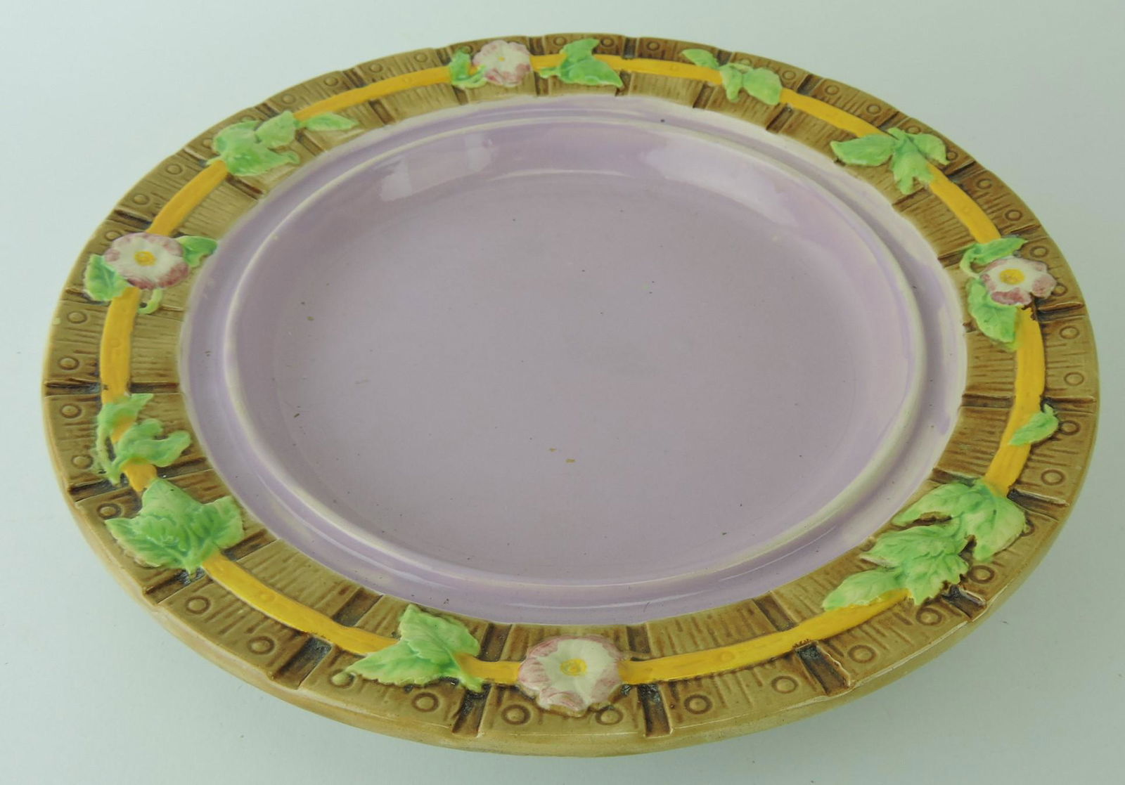 George Jones majolica picket fence (1 of 1)