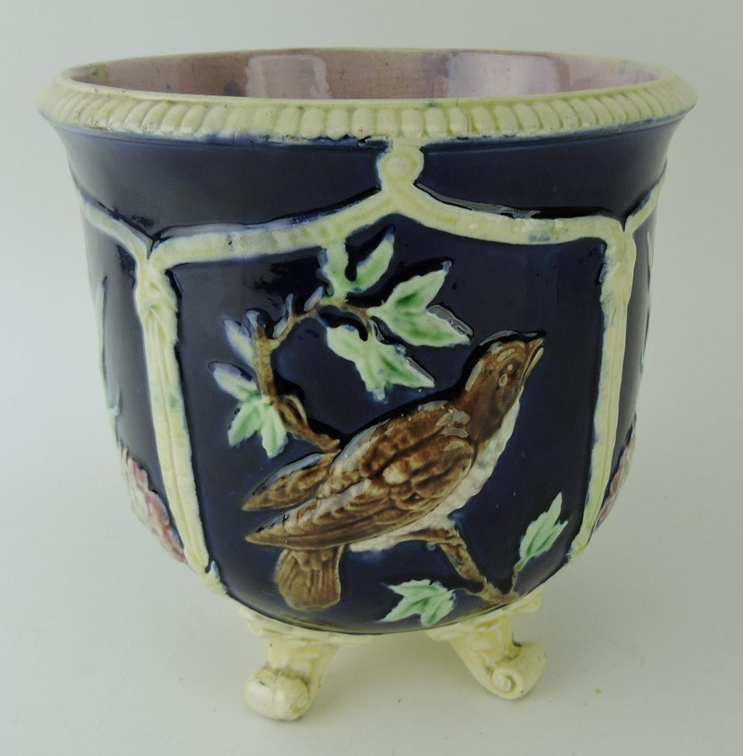 Forester cobalt majolica bird on (1 of 1)