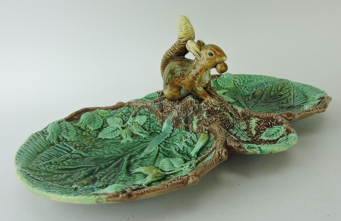 George Jones majolica squirrel (1 of 1)