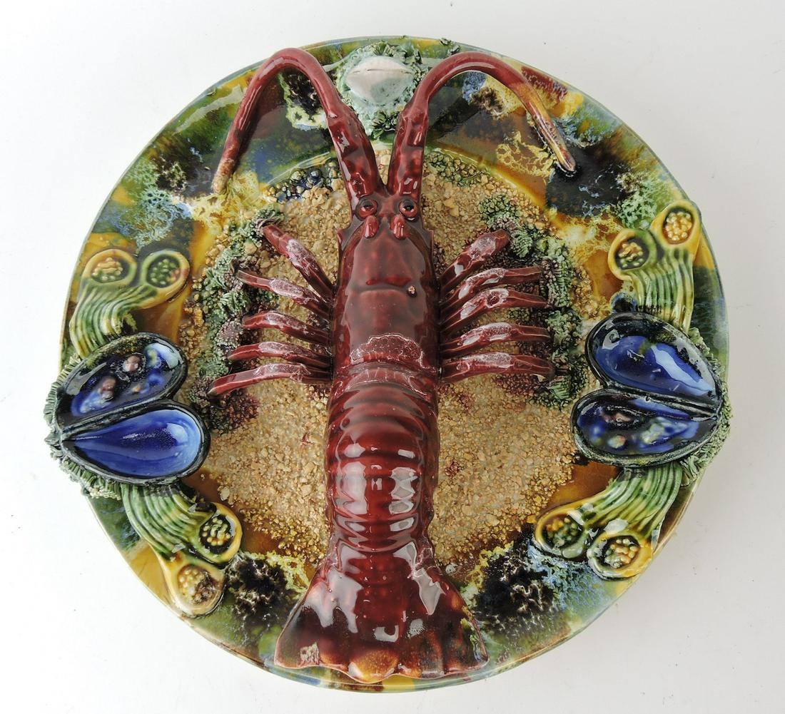 Contemporary Palissy majolica wall (1 of 1)