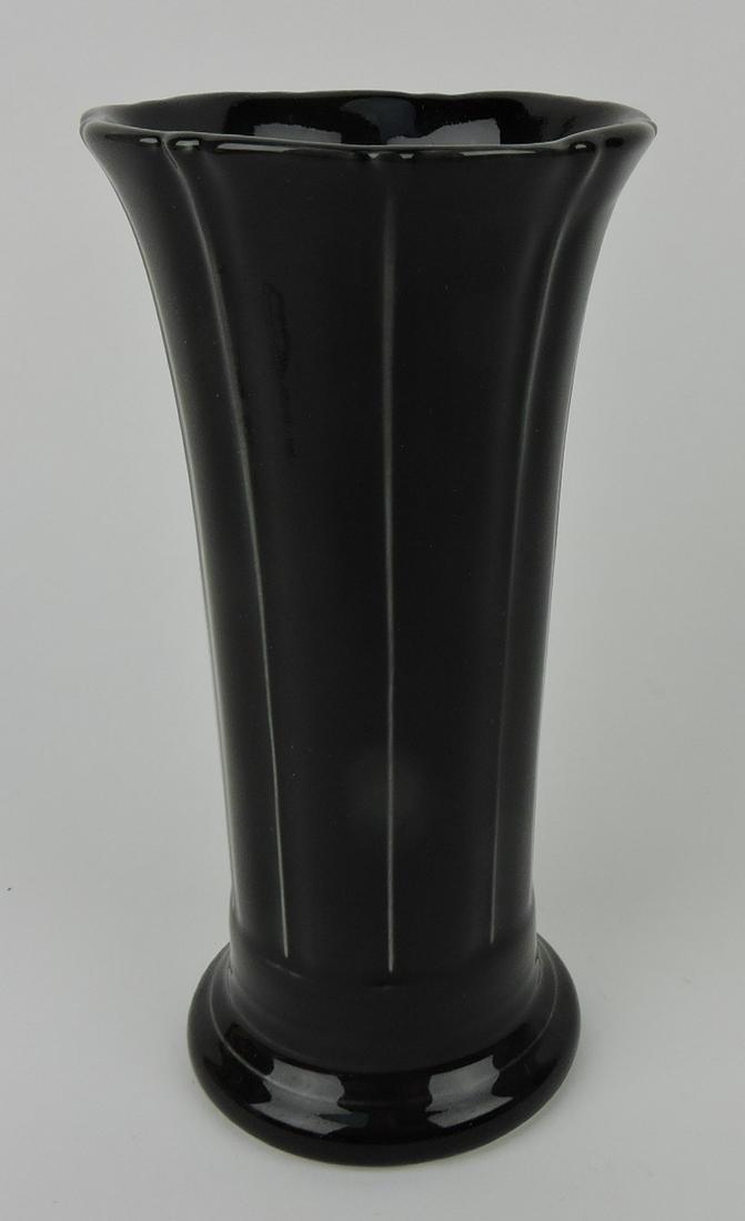 Fiesta Post 86 8" vase, black (1 of 1)