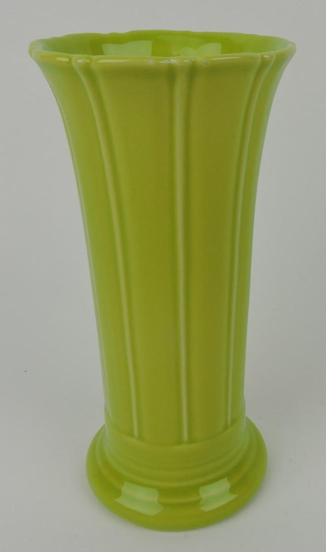 Fiesta Post 86 8" vase, lemongrass (1 of 1)