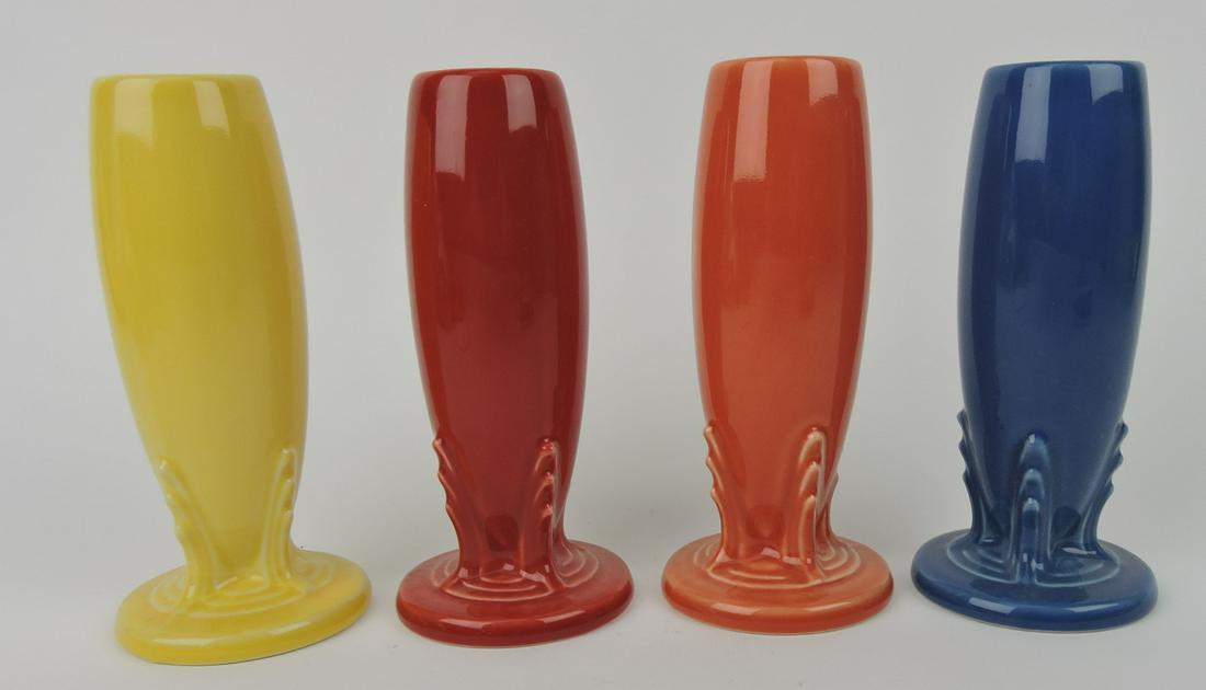 Fiesta Post 86 bud vase group: sunflower, (1 of 1)