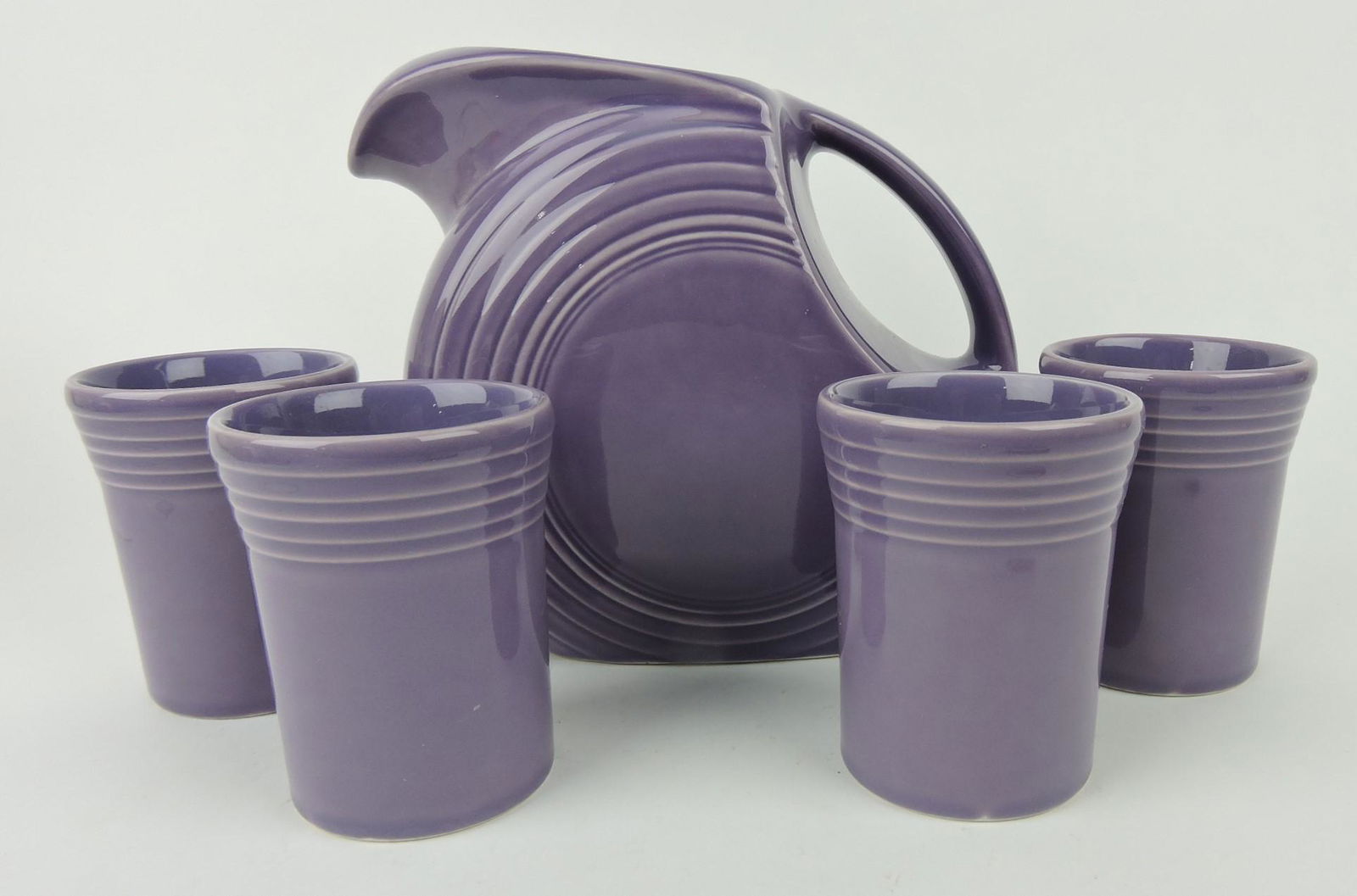 Fiesta Post 86 lilac 5 piece water set (1 of 1)