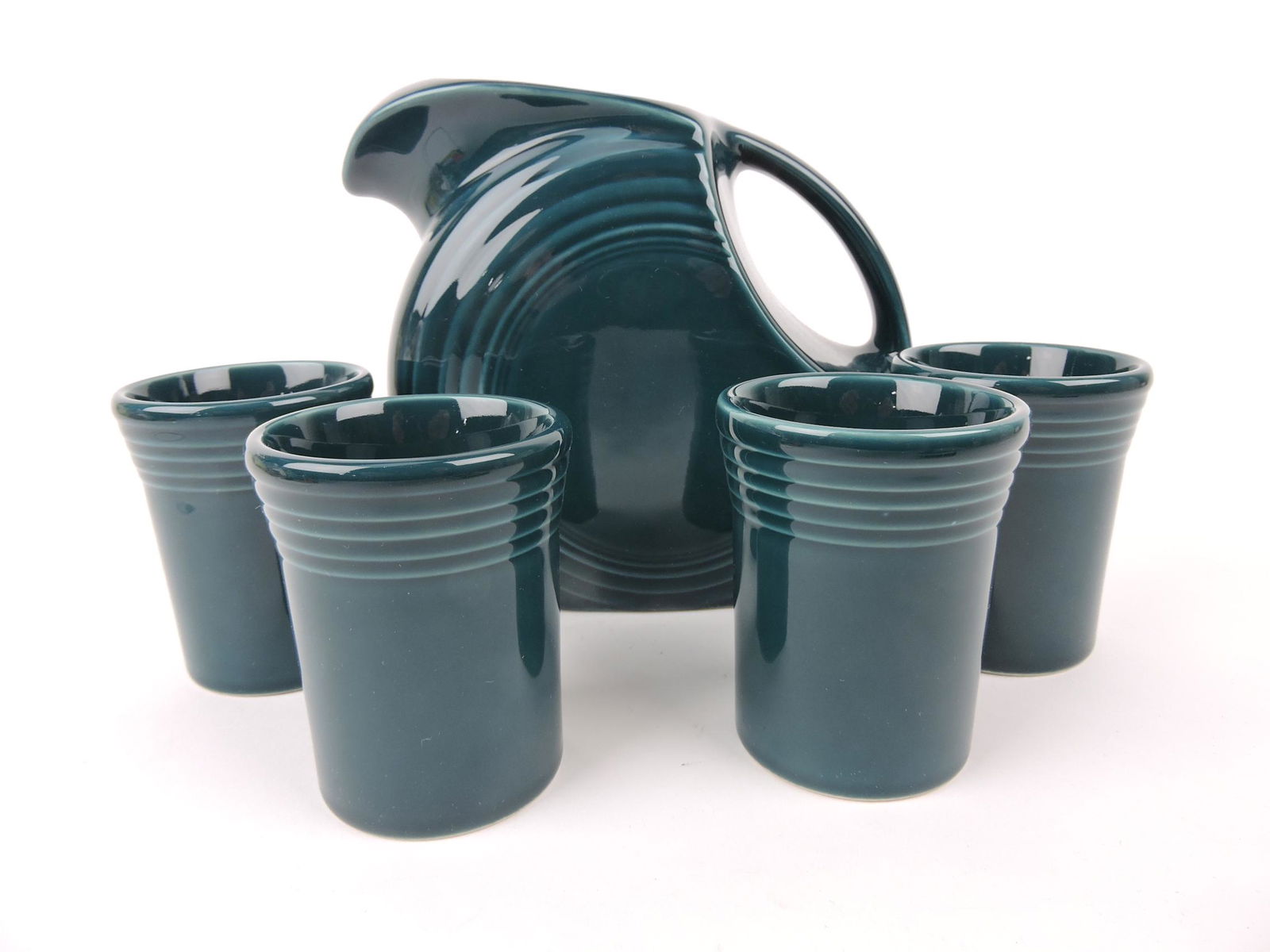 Fiesta Post 86 5 piece water set, juniper (1 of 1)