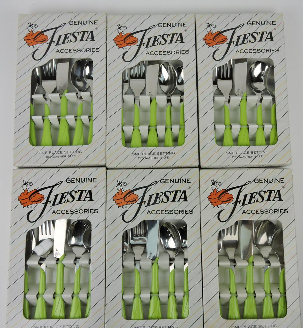 Fiesta Post 86 set of 6 sets of 5 flatware, (1 of 1)