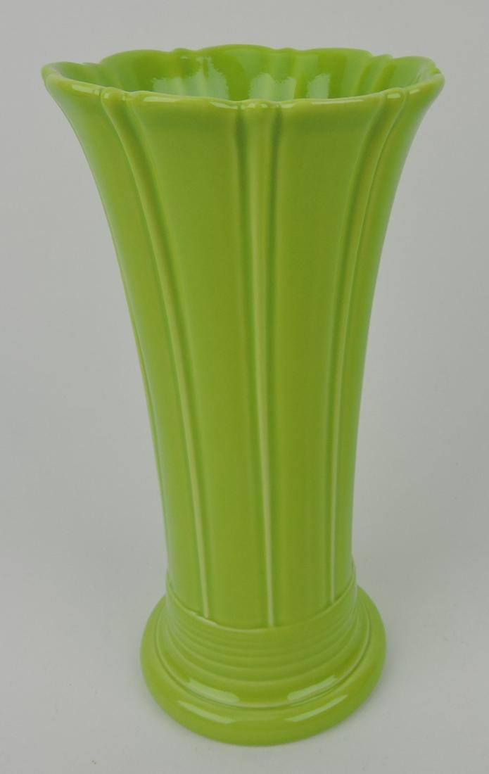 Fiesta Post 86 chartreuse medium vase (1 of 1)