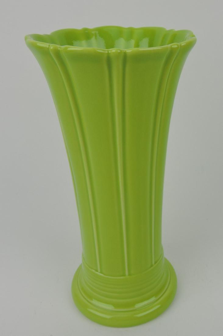 Fiesta Post 86 chartreuse medium vase (1 of 1)