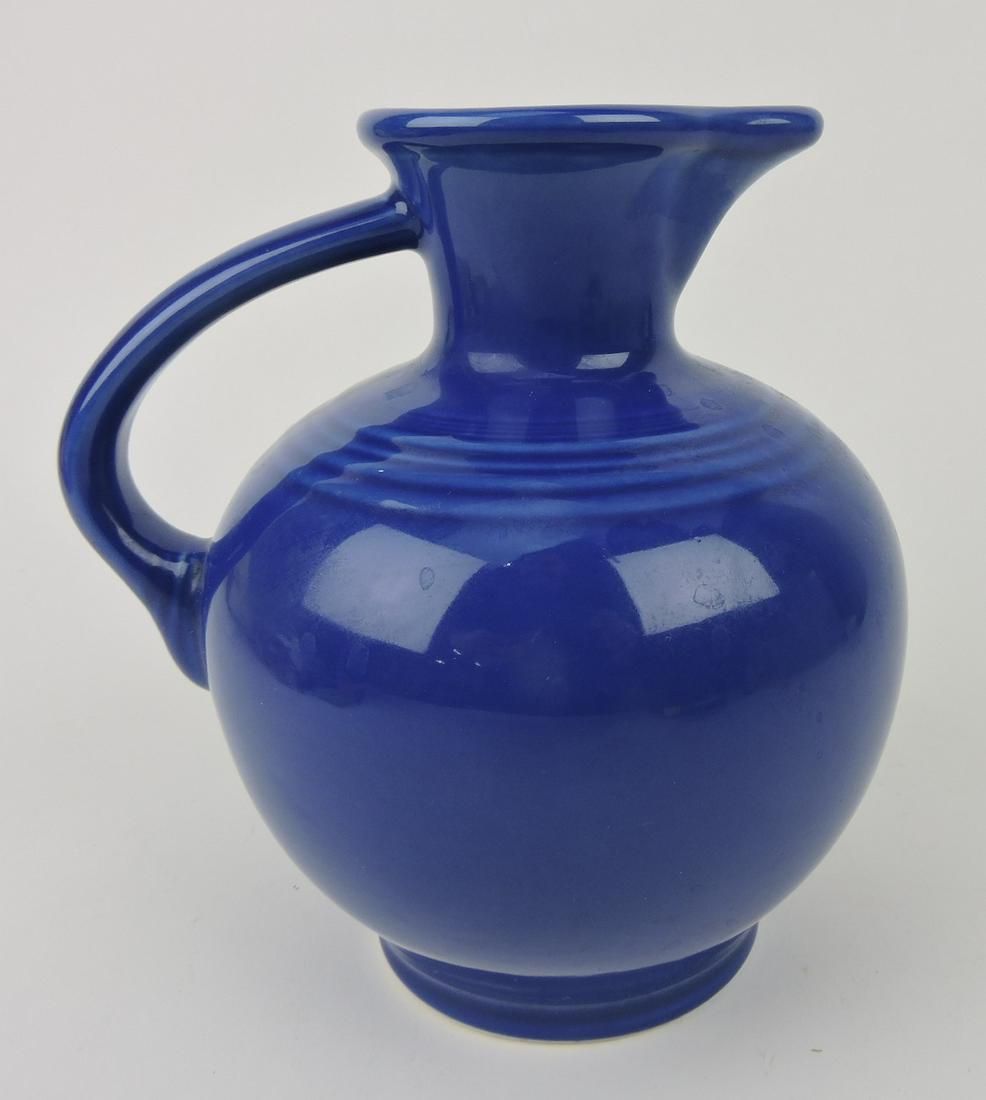 Fiesta Post 86 sapphire water carafe, (1 of 1)