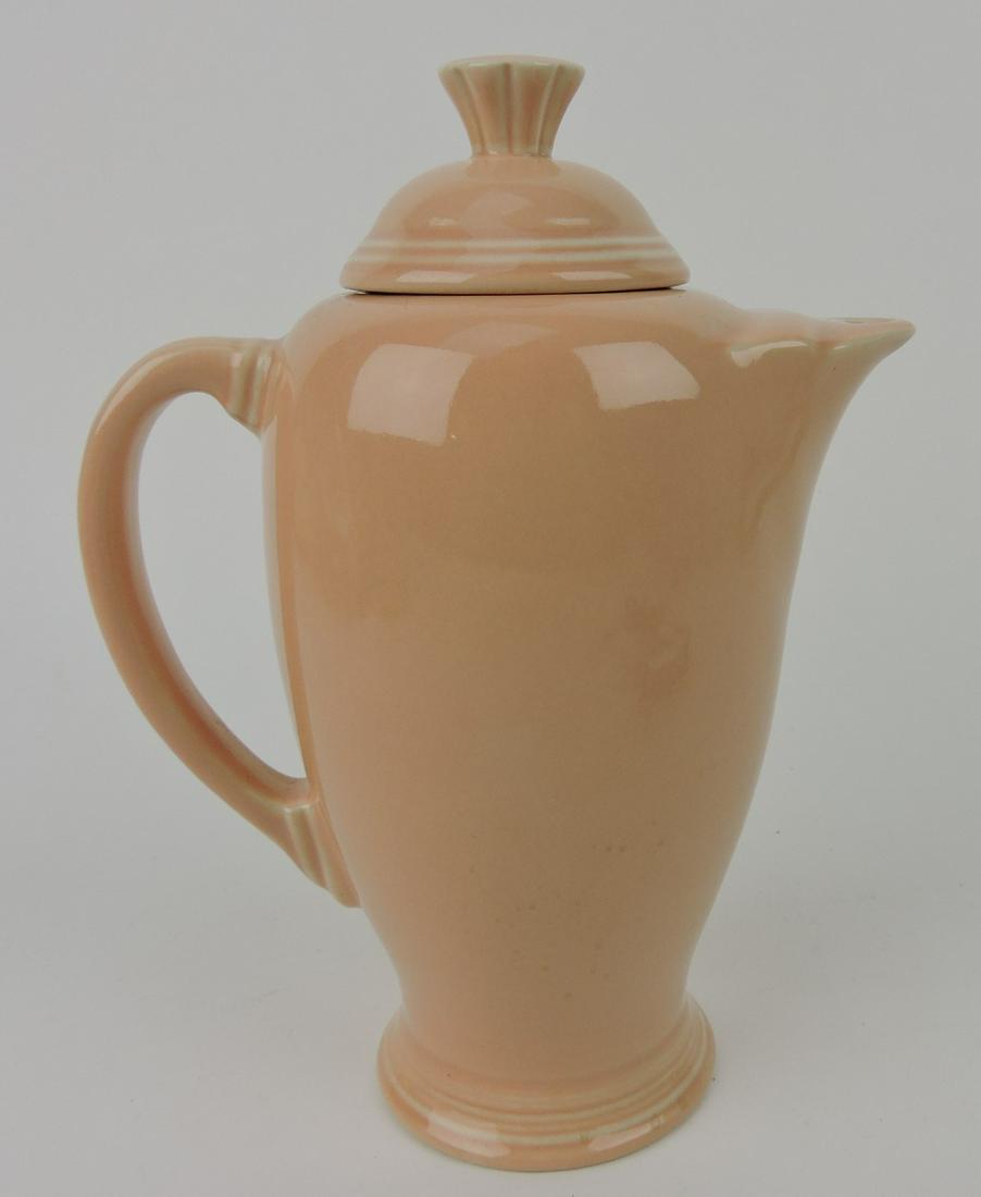 Fiesta Post 86 coffee server, apricot (1 of 1)