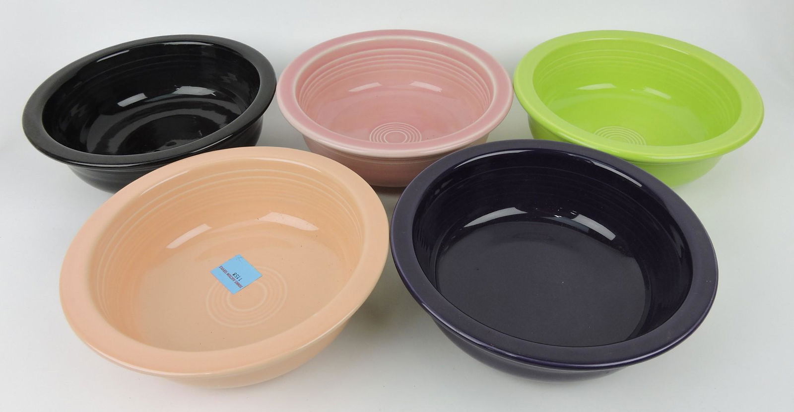 Fiesta Post 86 lot of 5 serving bowls, (1 of 1)
