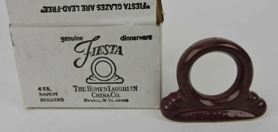 Fiesta Post 86 set of 4 cinnabar (1 of 1)