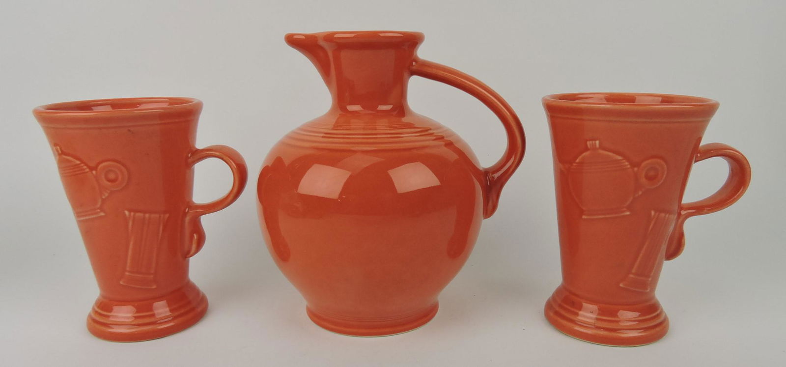 Fiesta Post 86 persimmon carafe and (1 of 1)