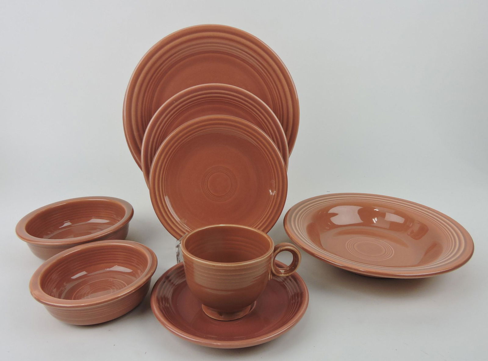 Fiesta rose 9 piece place setting (1 of 1)