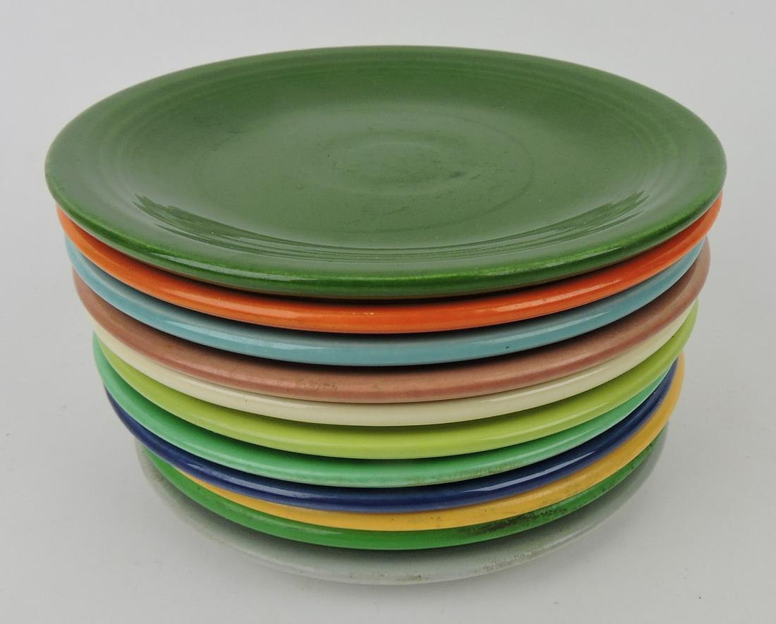 Fiesta 6" plate group, all 11 colors: .