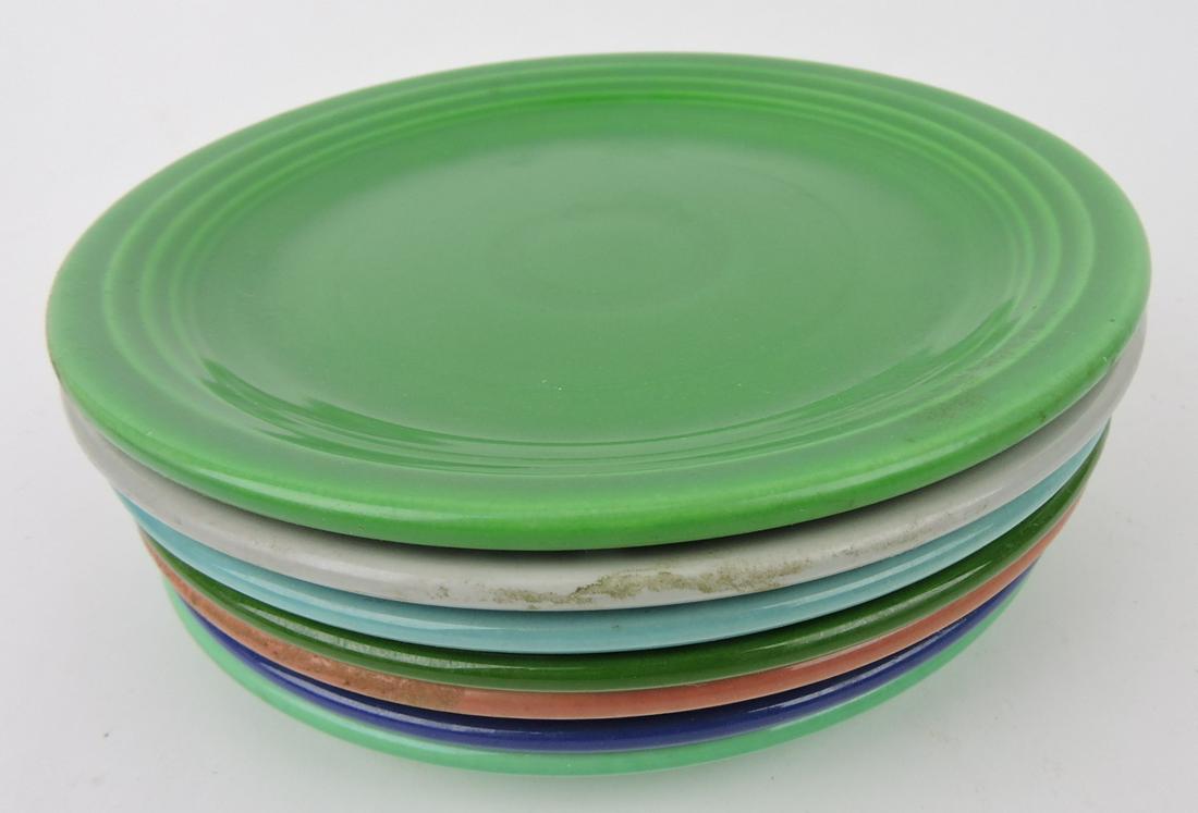 Fiesta 7" plate group, 7 mixed (1 of 1)