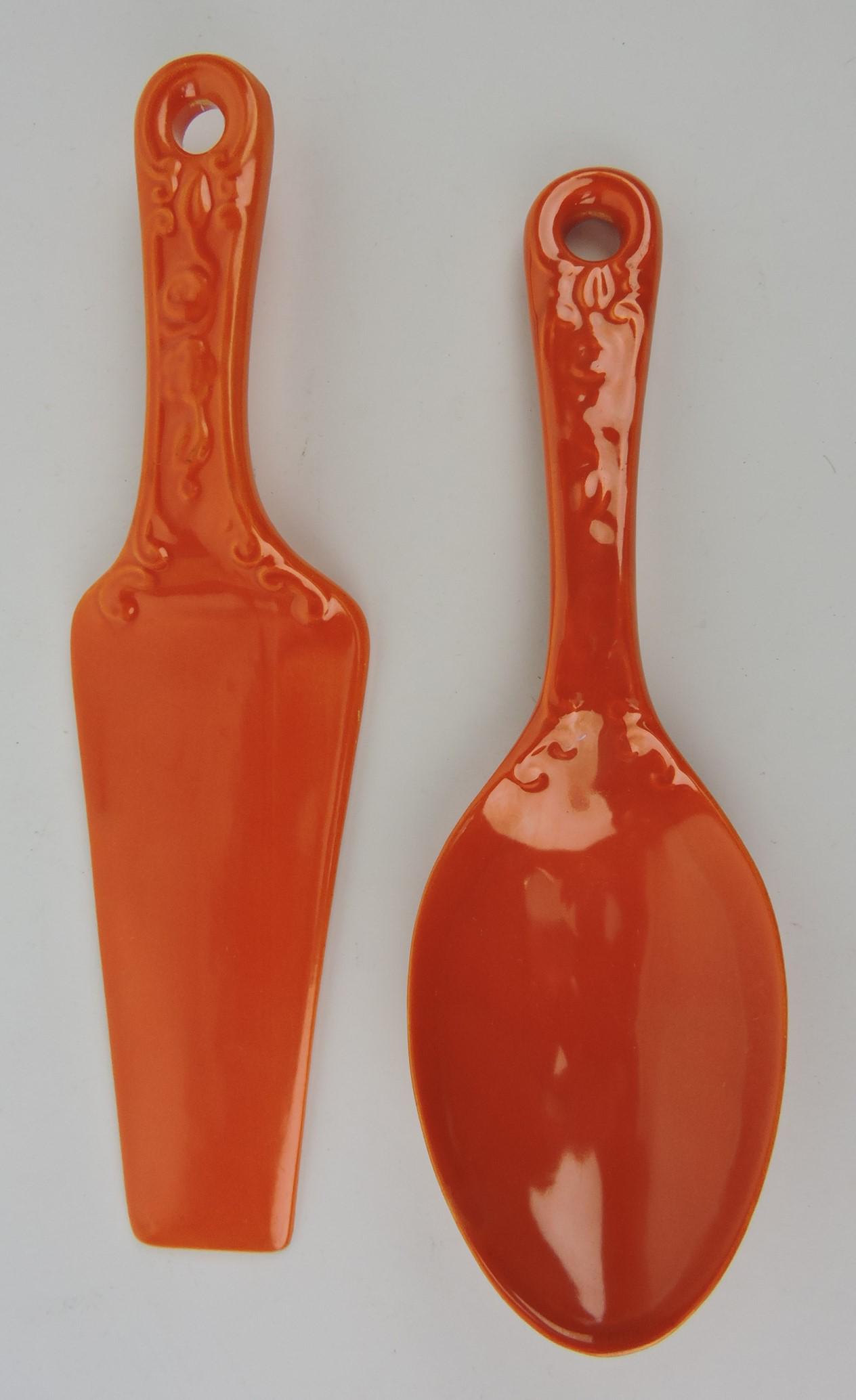 Fiesta Kitchen Kraft red spoon and (1 of 1)