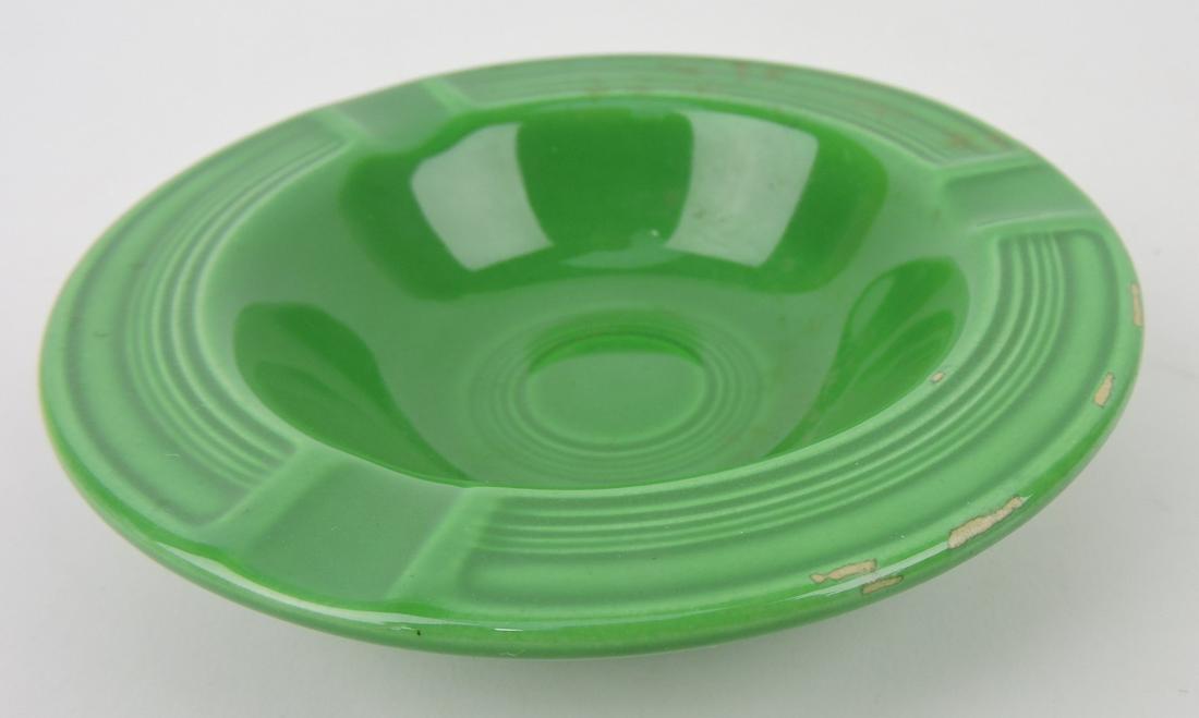 Fiesta ashtray, medium green, rim (1 of 1)