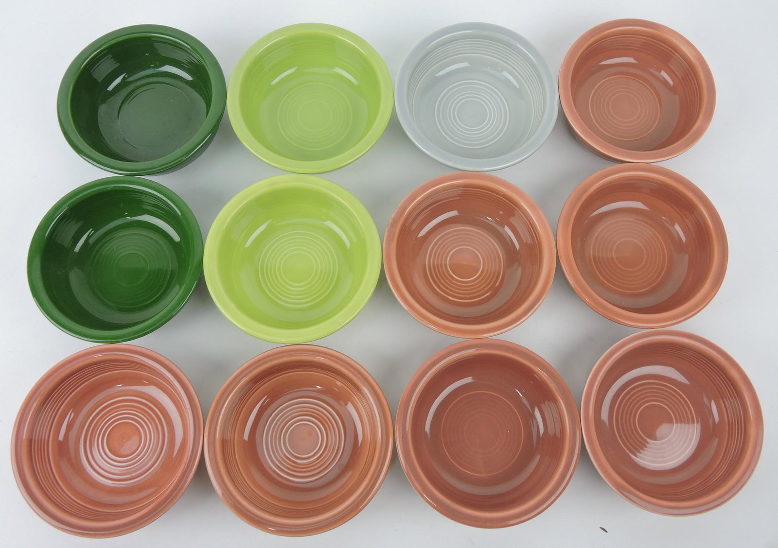 Fiesta 4 3/4" fruit group, 12 - 50's colors: .