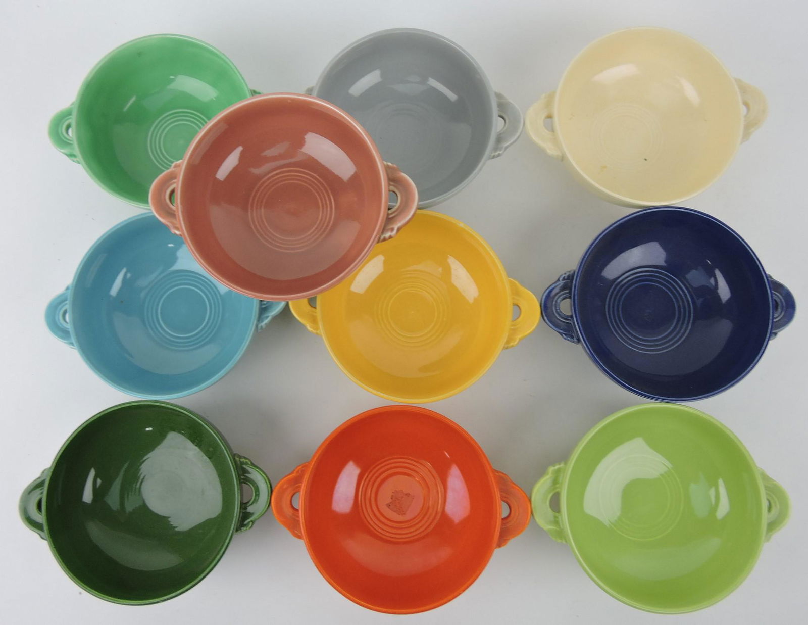 Fiesta cream soup group, 10 mixed (1 of 1)