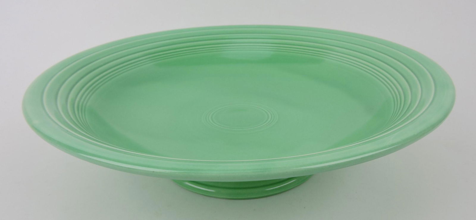 Fiesta 12" compote, green (1 of 1)