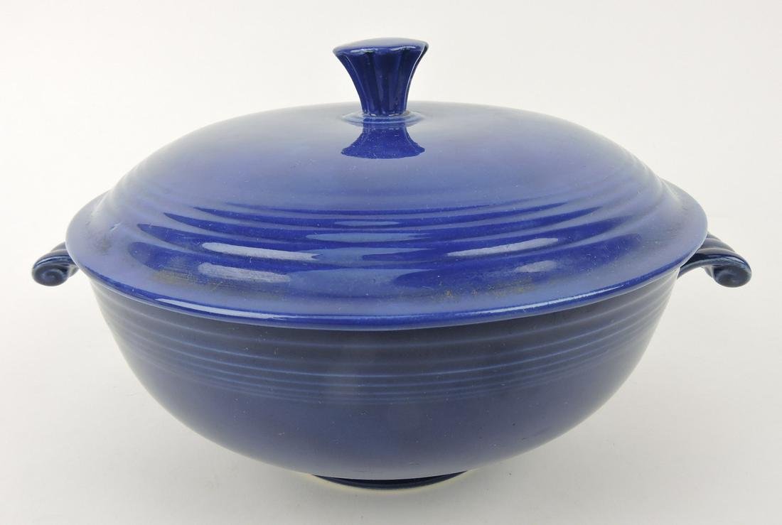 Fiesta casserole, cobalt: .