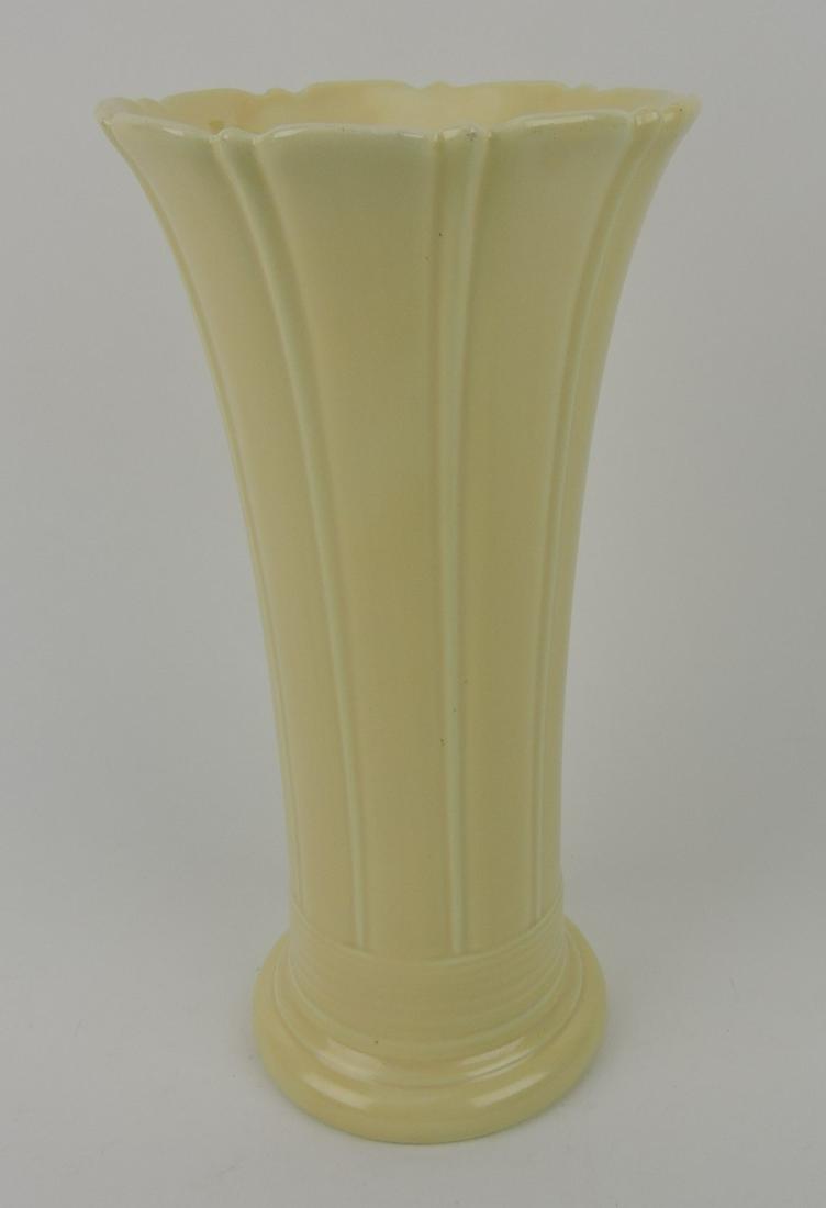 Fiesta 12" flower vase, ivory (1 of 1)