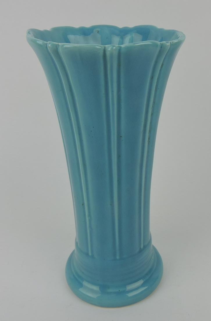 Fiesta 10" flower vase, turquoise (1 of 1)