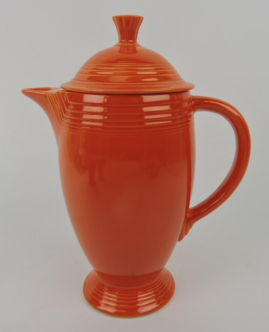 Fiesta coffee pot, red (1 of 1)