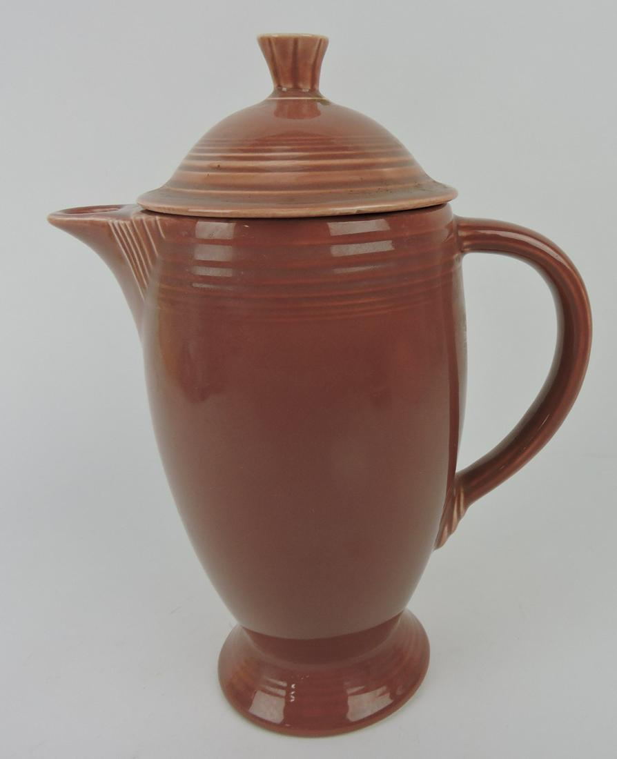 Fiesta coffee pot, rose (1 of 1)