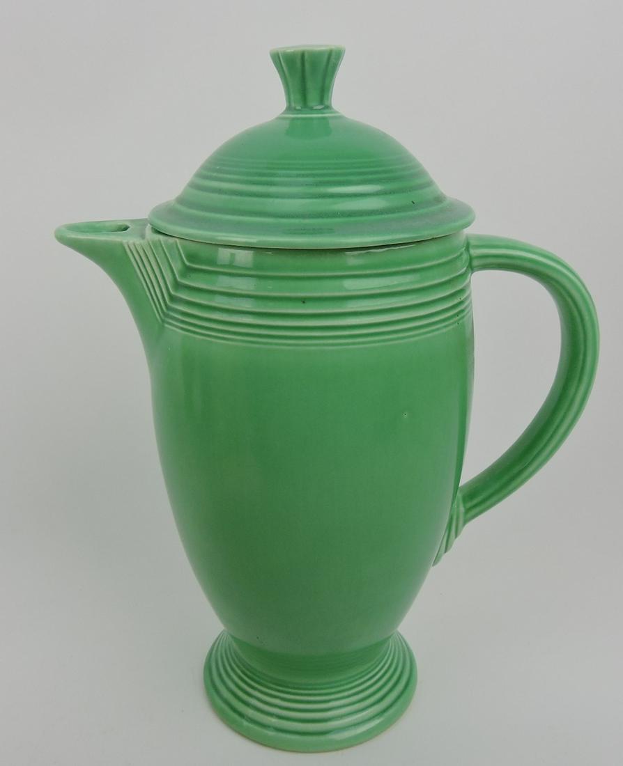 Fiesta coffee pot, green (1 of 1)
