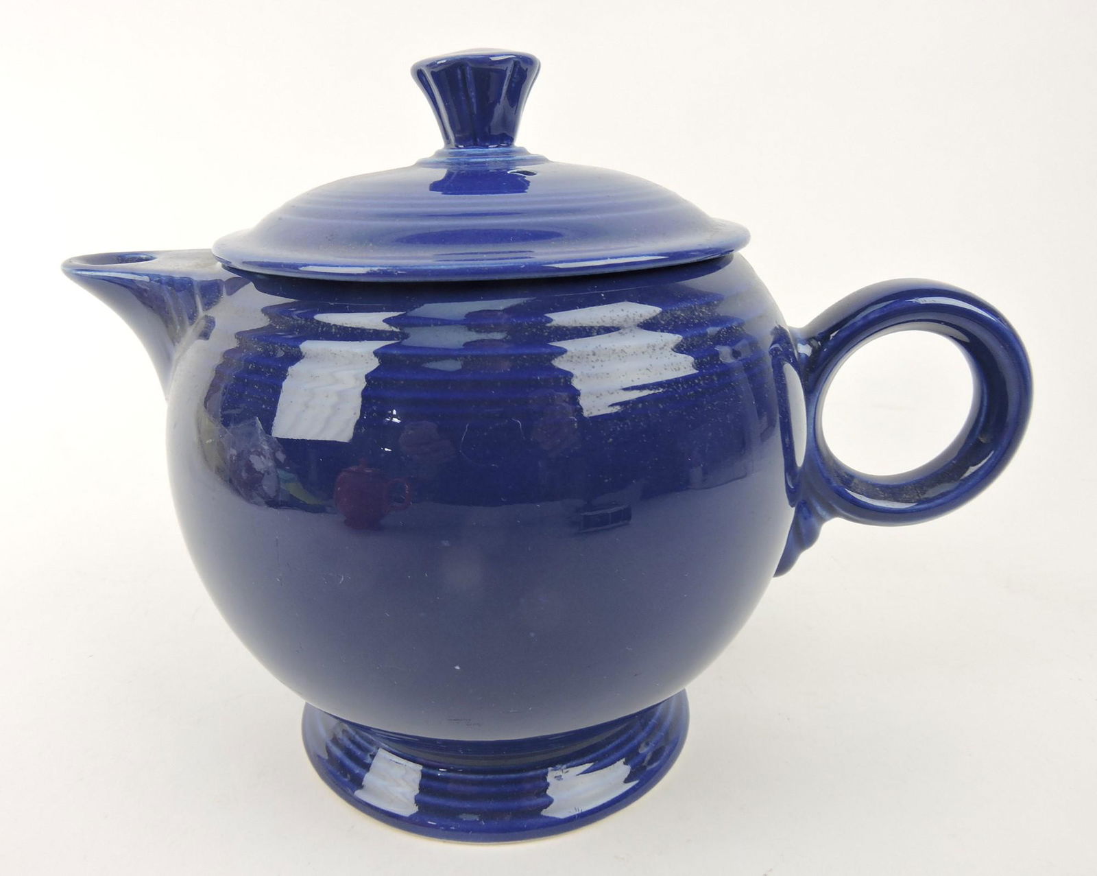 Fiesta large teapot, cobalt (1 of 1)