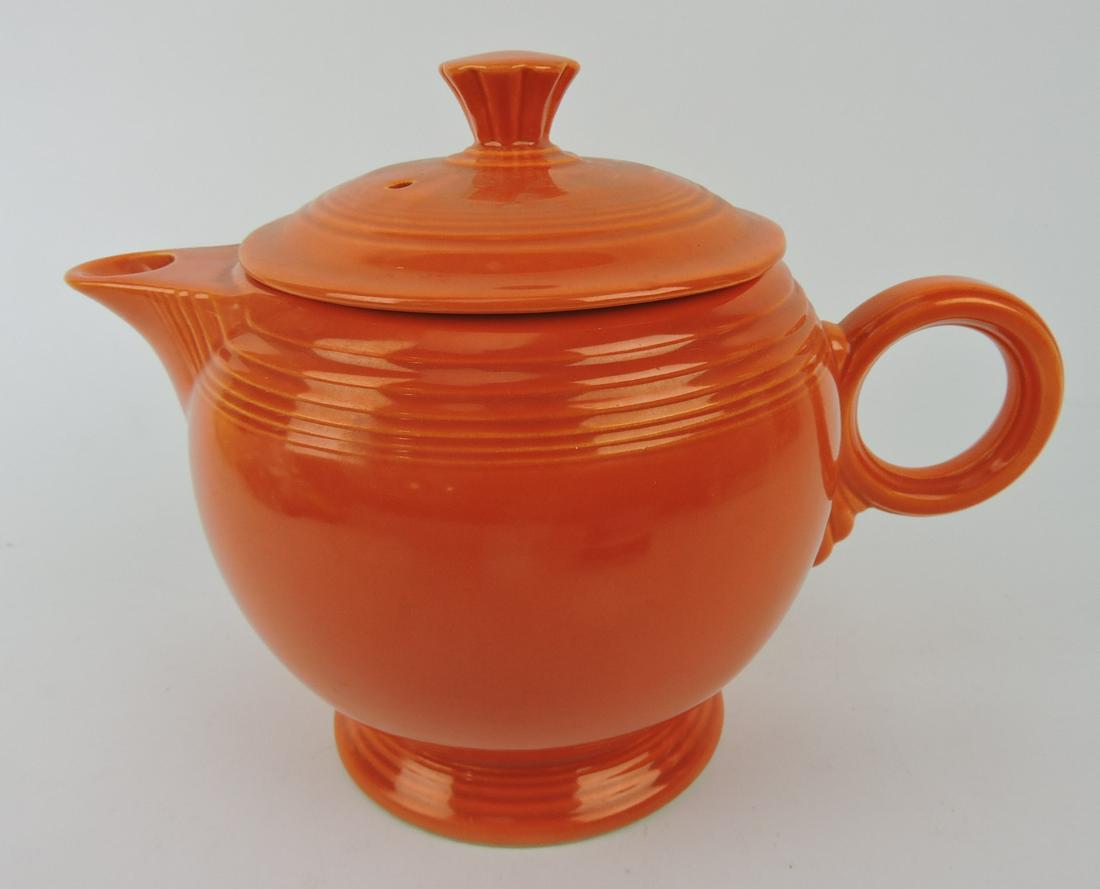 Fiesta large teapot, red (1 of 1)