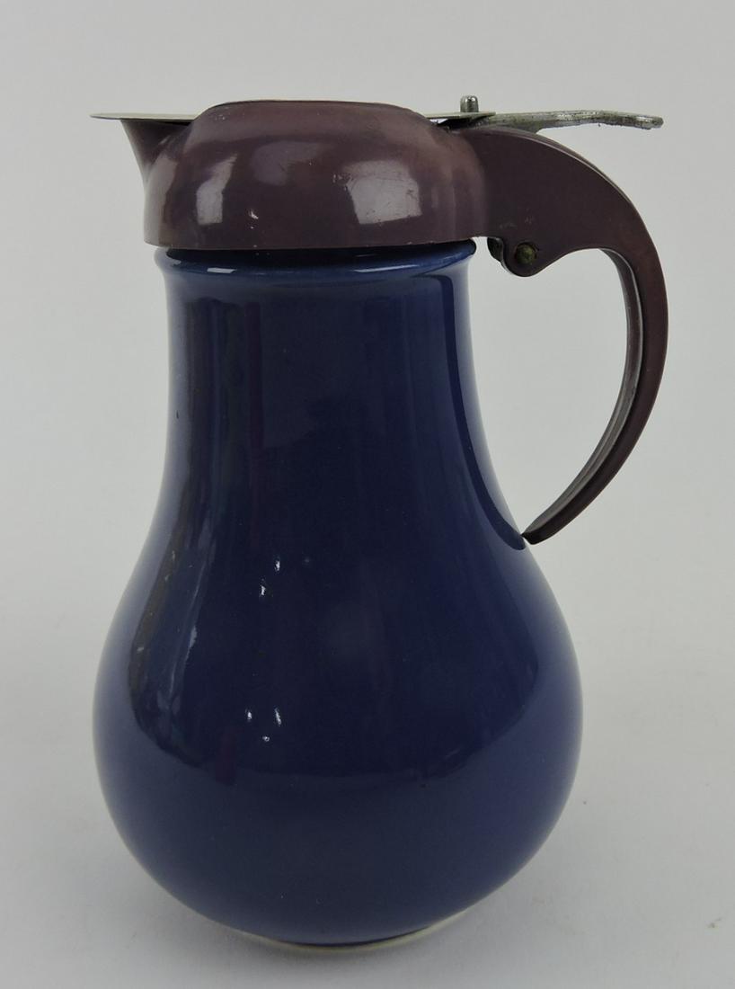 Fiesta syrup pitcher, cobalt (1 of 1)