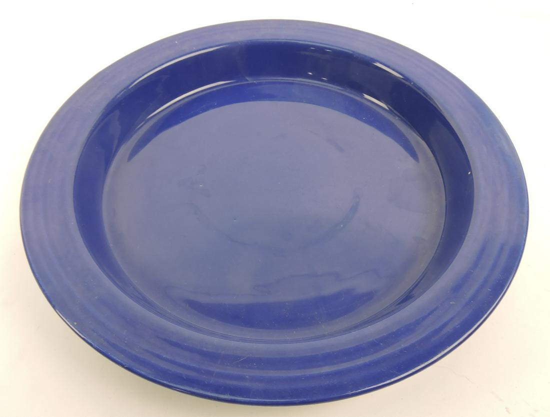 Fiesta relish tray base, cobalt (1 of 1)