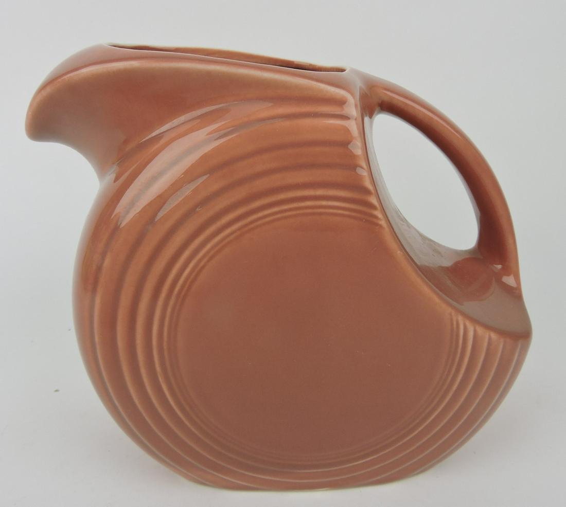 Fiesta disc water pitcher, rose (1 of 1)