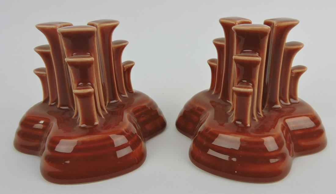 Fiesta Post 86 pair of pyramid candle (1 of 1)