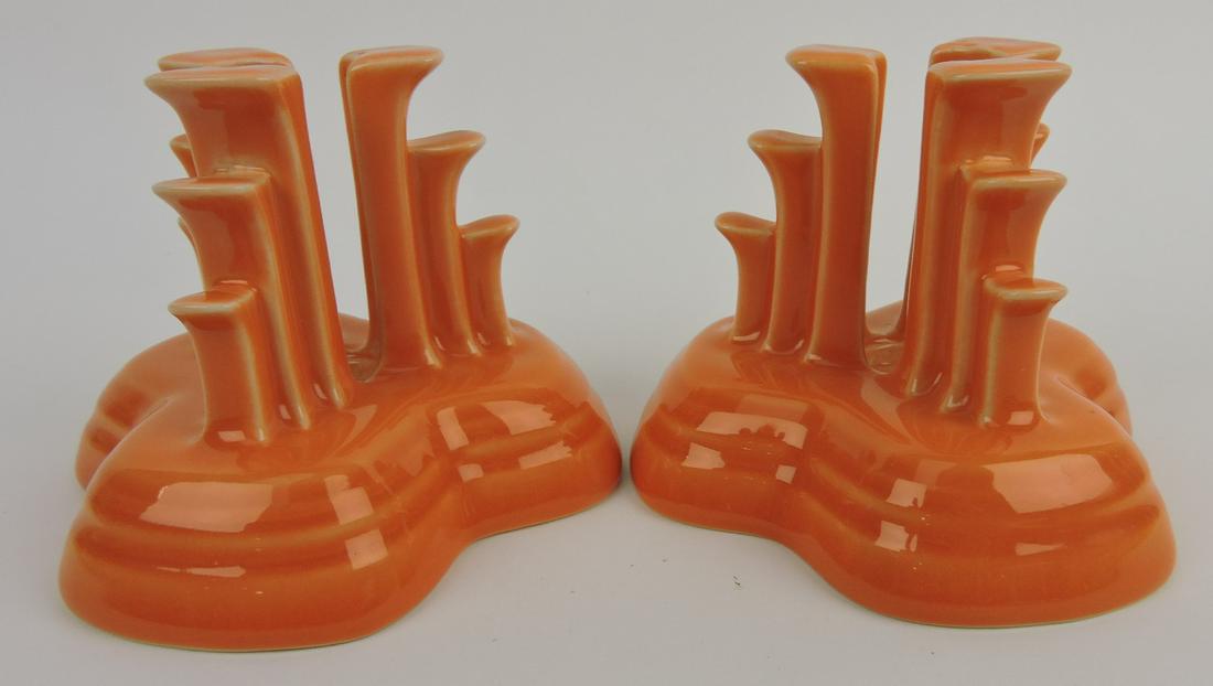 Fiesta Post 86 pair of pyramid candle (1 of 1)